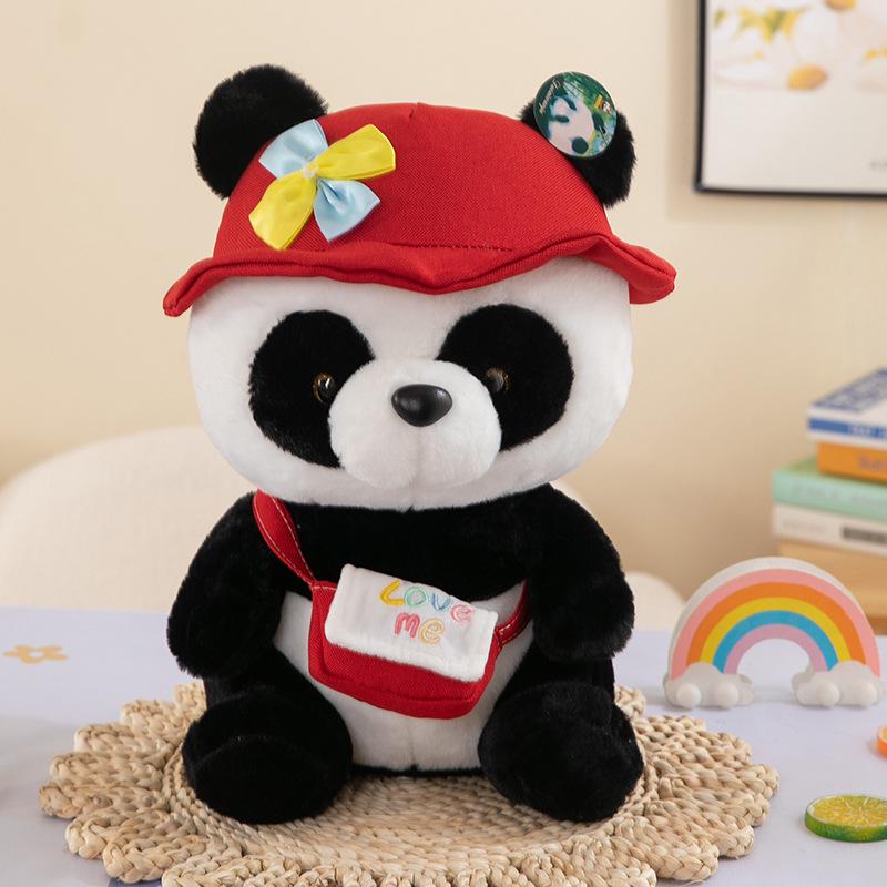 

Giant Panda Plush Toy - 8 Claw Machine Doll & Sichuan Travel Souvenir Sweater 25 cm, 0.19 kg