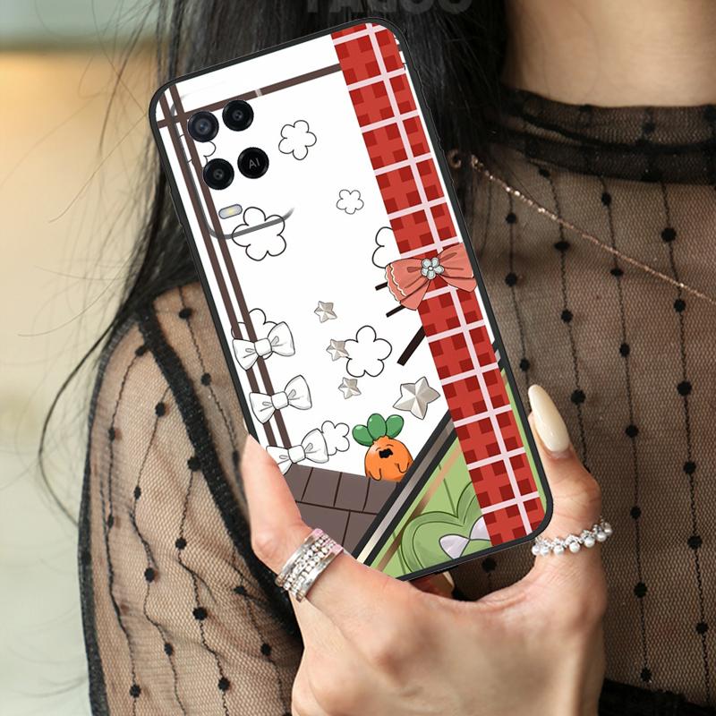 Hololive Costume Case For Oppo A78 A98 A18 A38 A58 A60 A80 A40 A96 A76 A16 A94 A74 A54 A15 A17 A57 A77 A5 Pro
