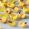10 Pièces Mini Fruits Simulation 3D Banane Emballage Indépendant Style Kawaii Maison de Poupée Cuisine Téléphone Portable Accessoires Bricolage
