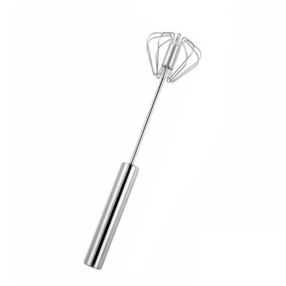 Versatile Semi-Automatic Whisk Multi-size Rotary Whisk Blender Durable Hand Push Egg Beater  Egg