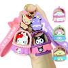 My Melody Pvc Plastic Keychains Toys Keyring Figures Pendant Xmas Gifts