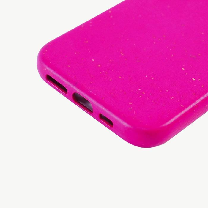 Biodegradable Case - iPhone 15 - Bright Pink - Ecological - Semi-rigid