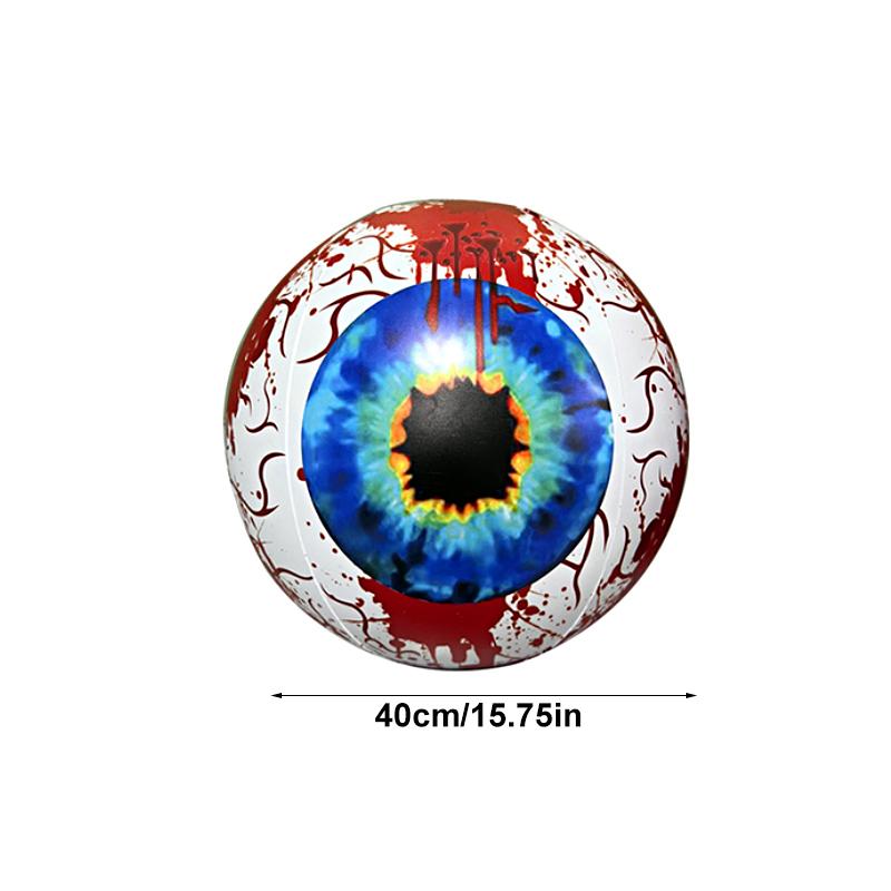 1PC Cartoon Design Party Supply Eye Ball Balloons Party PVC Ghost Decoration Big Balloon Outdoor Diameter 40cm