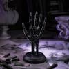 Skeleton Hand Decor Gothic Skull Jewelry Rack, 3D Print Ornament Stand Decorative Ring Tray with Stable Base, Rings And Bracelets Organizer