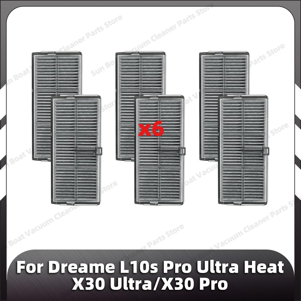 Compatible for Dreame L10s Pro Ultra Heat / X30 Ultra / X30 Pro Main Side Brush HEPA Filter Mop Pad Dust Bag Spare Parts