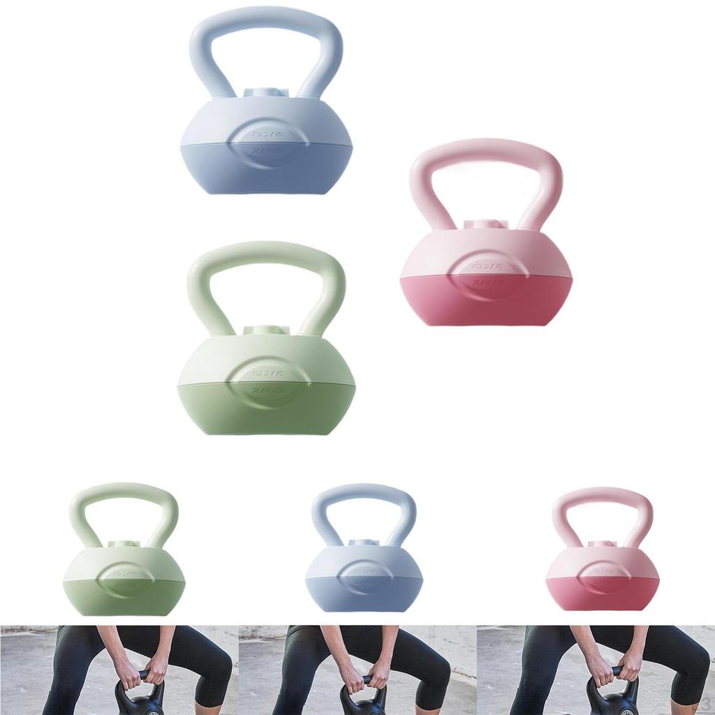 Kettlebell Filled with Water, Training Device for The Gluteal Muscles, Adjustable Weight From 2-4