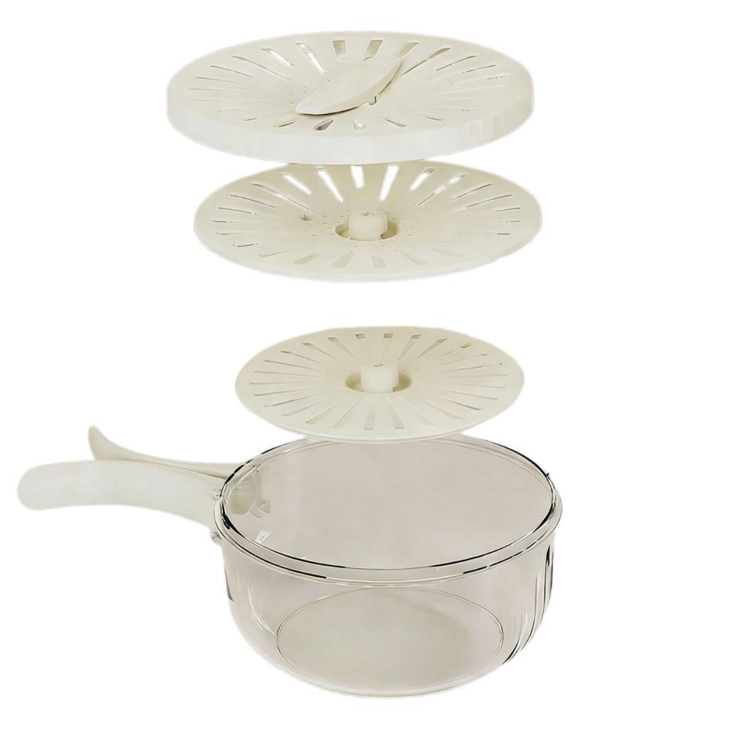 Draining Basket Reusable Food Storage Container for Cherry Fruits