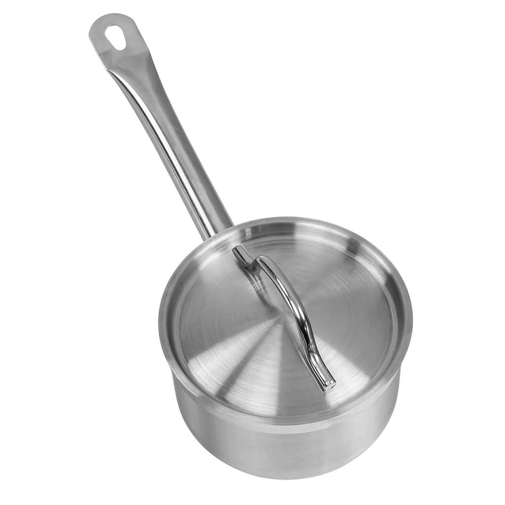 Tall Catering Saucepan with Lid Mega-M PRO 1.3l Dia. 14 Cm X H 8.5 Cm N