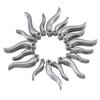 5pcs Stainless Steel Pepper Charms 15mm 20mm Enamel Vegetables Earrings Pendant for Necklaces DIY Jewelry Findings Supplies Bulk
