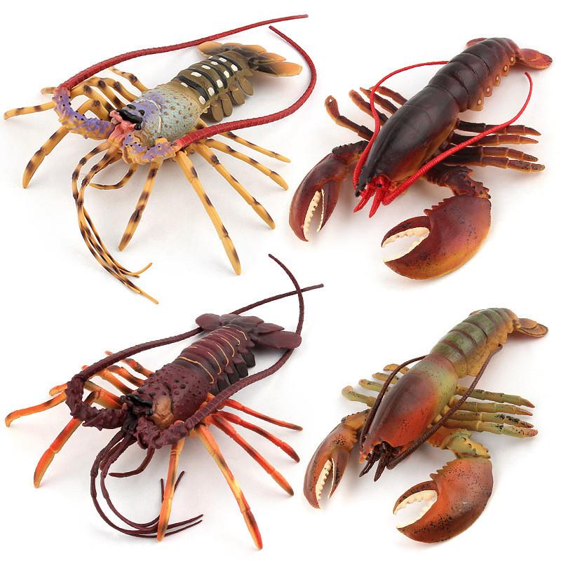 Ocean Animal Pvc Models With Authentic Lobster Designs For Marine Enthusiasts