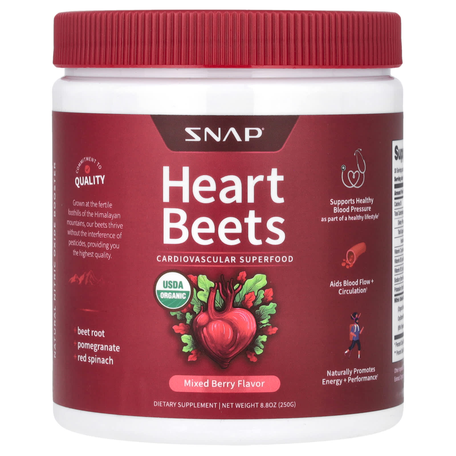 

Heartbeat Mixed Berry 250G(8.8Oz)