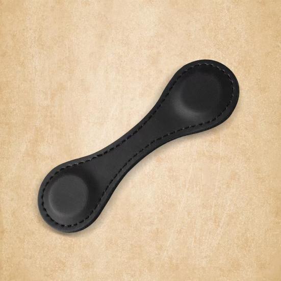 Yousheng 6 Pcs Magnet Faux Leather Bookmarks Multi Colors Magnet Clip Bookmarks Anti-slip Strong Magnet Book Markers Book Lover Accessories