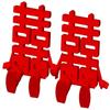 1/2Pcs Red Chinese Wedding Decorations Traditional Joint Movability 3D Xi Word Ornaments Photo Props Romantic