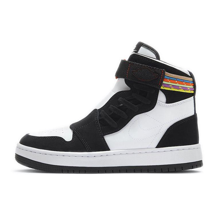 

Женские кроссовки Air Jordan 1 Nova XX с разноцветным ремешком черные AV4052-003