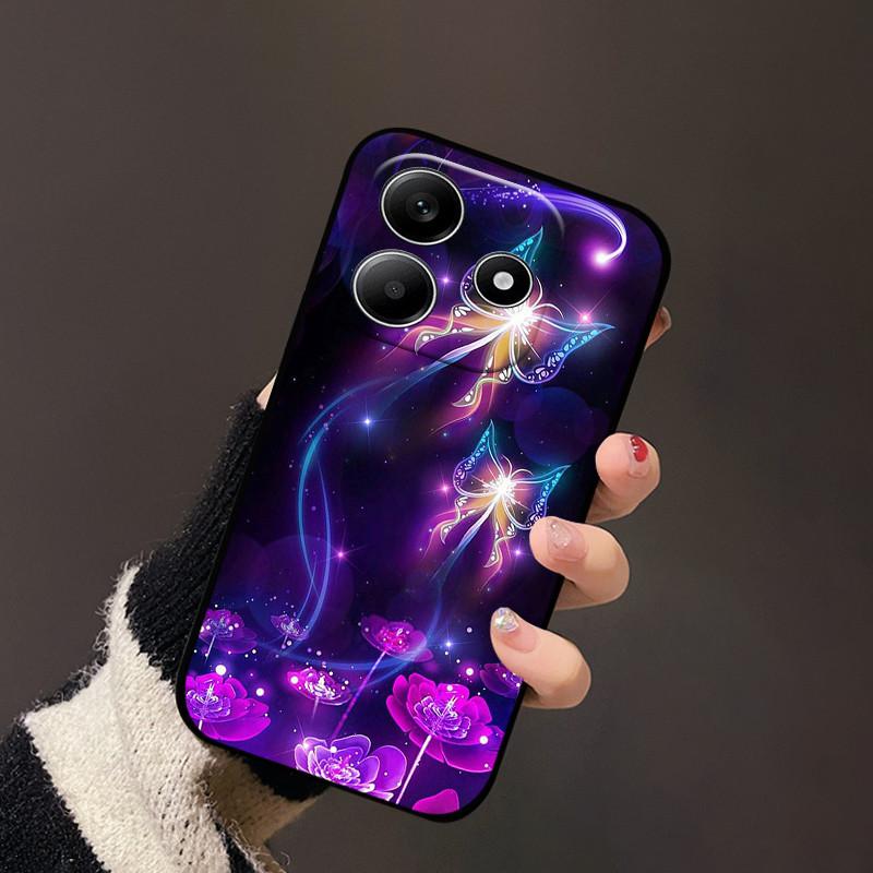 For Redmi Note 14 5G Case Cute Painted Silicone Soft TPU Phone Coque Capa For Redmi Note 14 4G Shockproof Fundas Bumper Cover