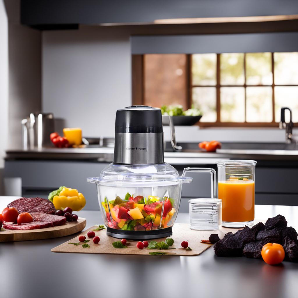 

Немецкая электрическая мясорубка и кухонный комбайн - Многофункциональная бытовая и коммерческая мясорубка MC300 чёрный