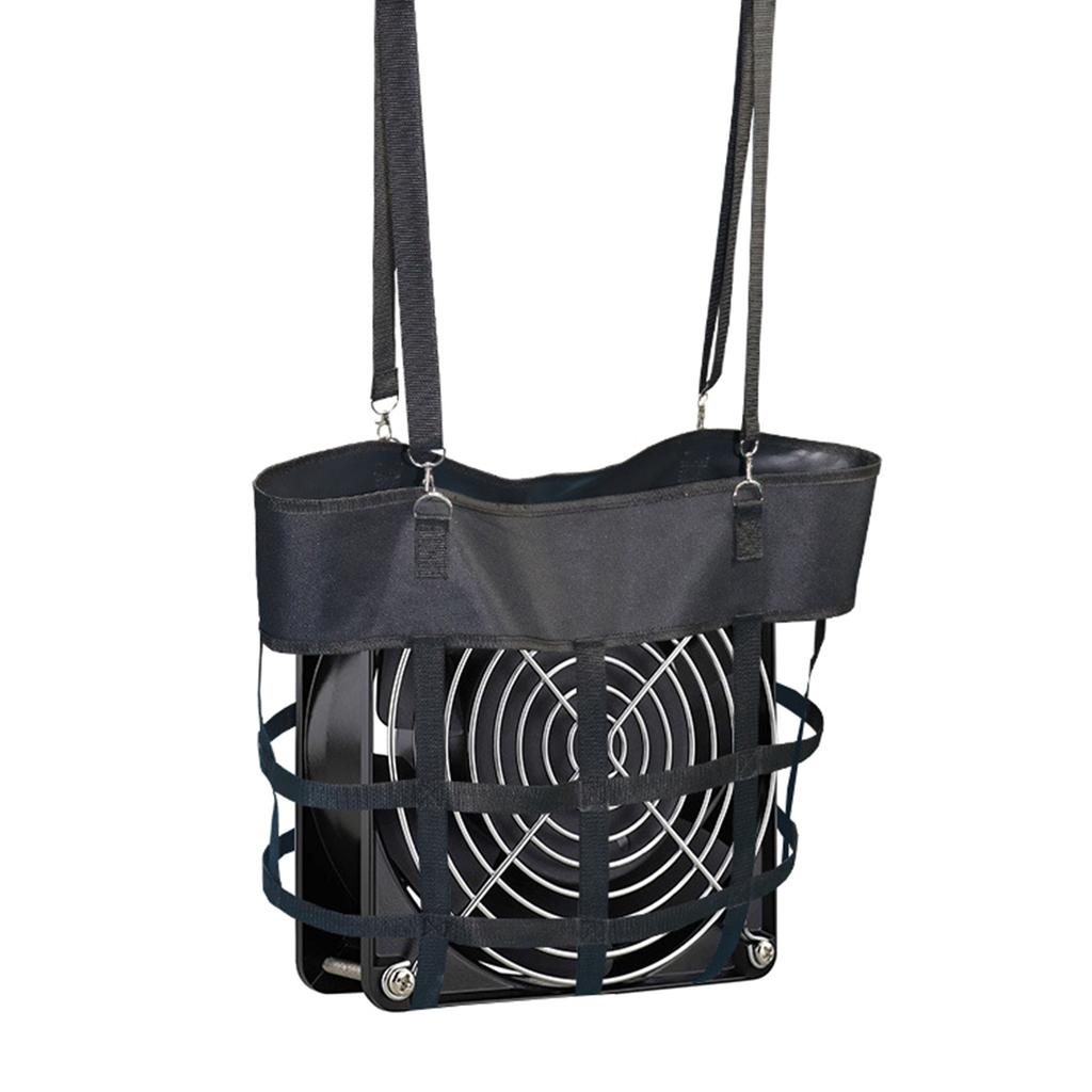Adjustable Equine Fan Bag Box Fan Holder Horse Stall Fan Bag Hanging Horse Fan Holder for Horse Stall Easy To Use