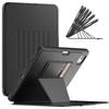 Magnetický kožený kryt pro iPad Pro 11 Air 5 10.9 S přihrádkou na tužku Podpora spánku/probuzení Nárazuvzdorný tenký kryt