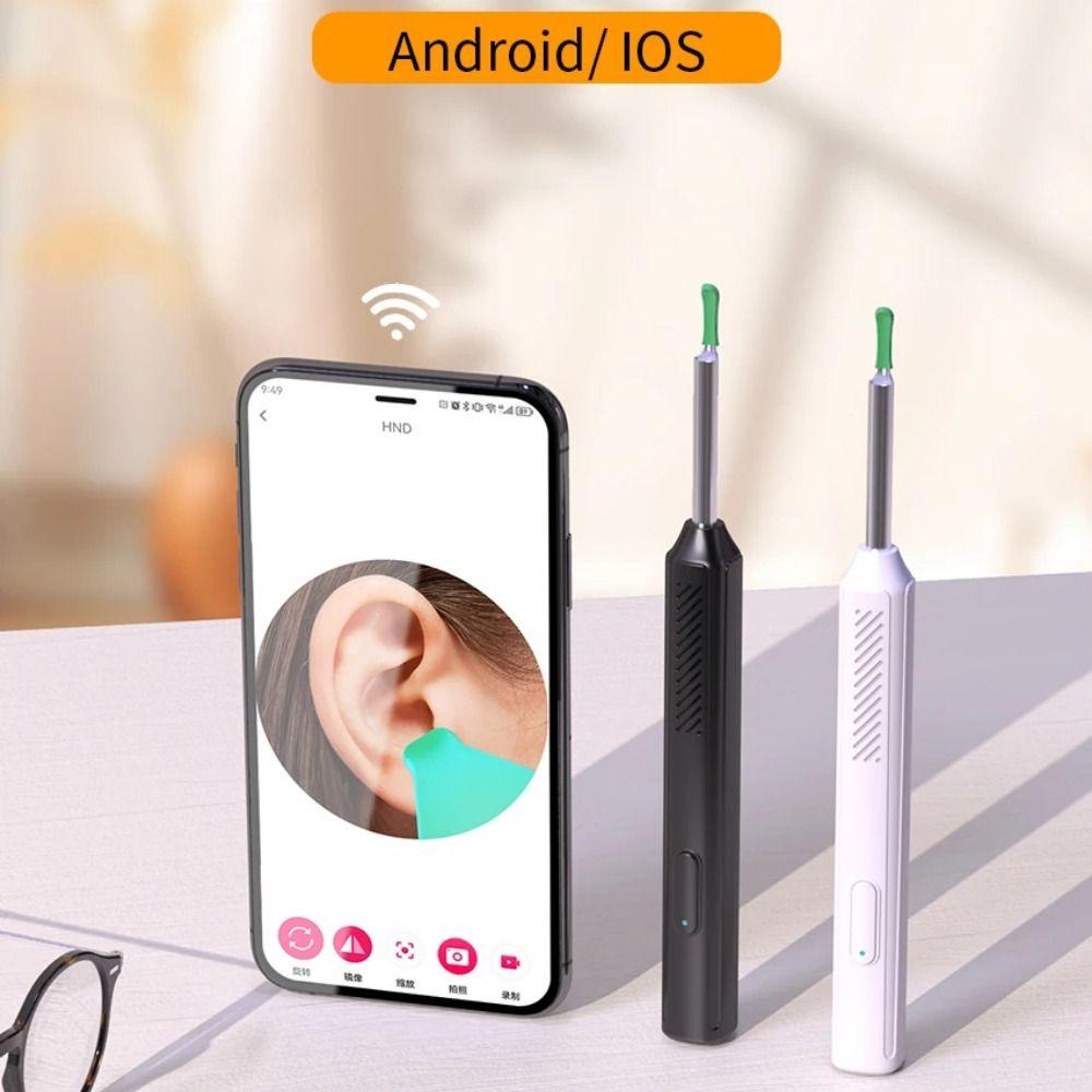 Smart Ear Cleaner Full Set HD Camera Wireless Otoscope Ear Wax Removal Tools  Teeth Inspection