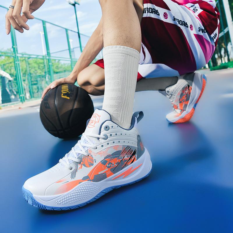 

Новые кроссовки для баскетбола, мужские и женские, для пар, студенческие, для детей старшего возраста, кроссовки, Цзиньцзян, настоящие баскетбольные ботинки, взрослые 45