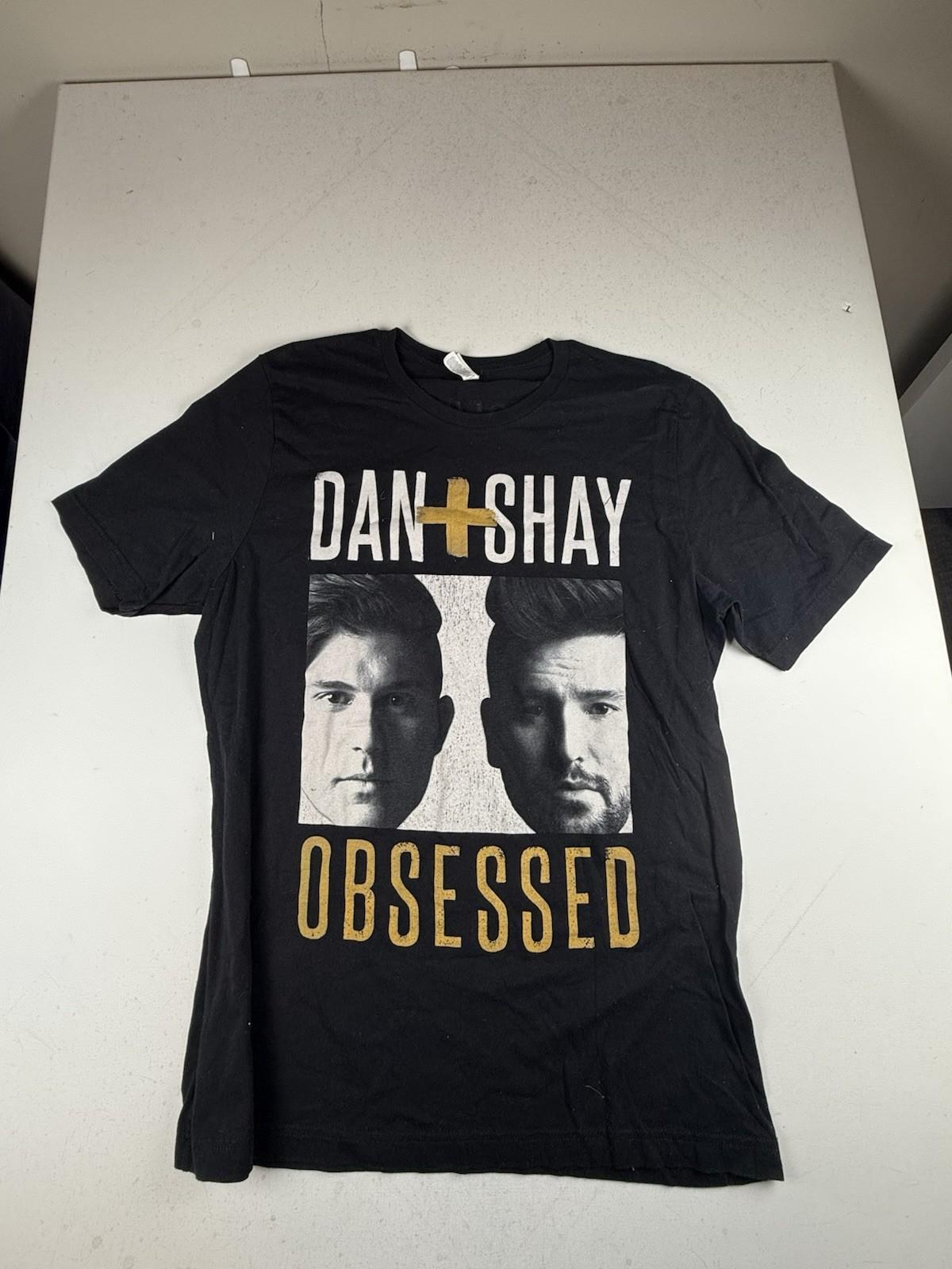 Dan + Shay Obsessed Concert Tour Shirt Size XL Unisex T-Shirt S