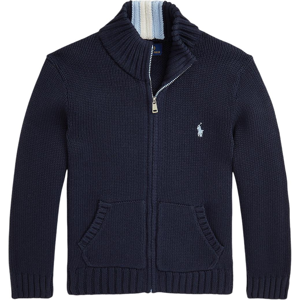 

Светр Polo Ralph Lauren однотонний на блискавці з довгим рукавом дитячий 323799411025 L