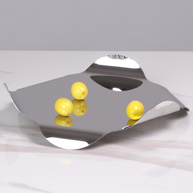 Ins Nordic Light Luxury Irregular Aromatherapy Tray Jewelry Display Tray Entrance Storage Tray Abstract Decorative Ornaments