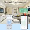 Tuya ZIGBEE Bidirectional Energy Meter Single Phase 80A kWh