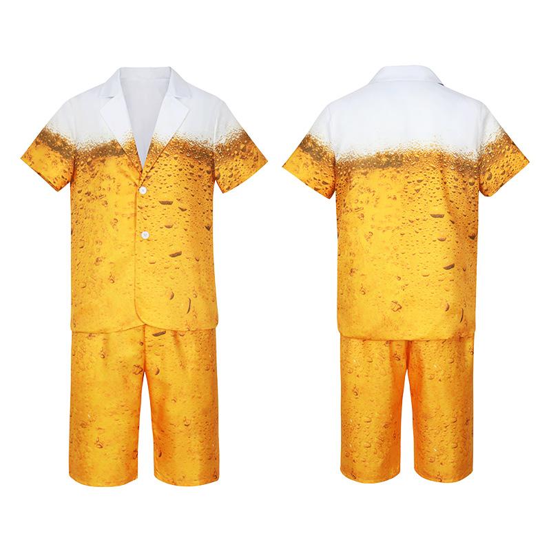 Anime Carnival Costume Beer Festival German Beer Costumes Men Oktoberfes Halloween Funny Costume Bavarian Beer Cup Cosplay