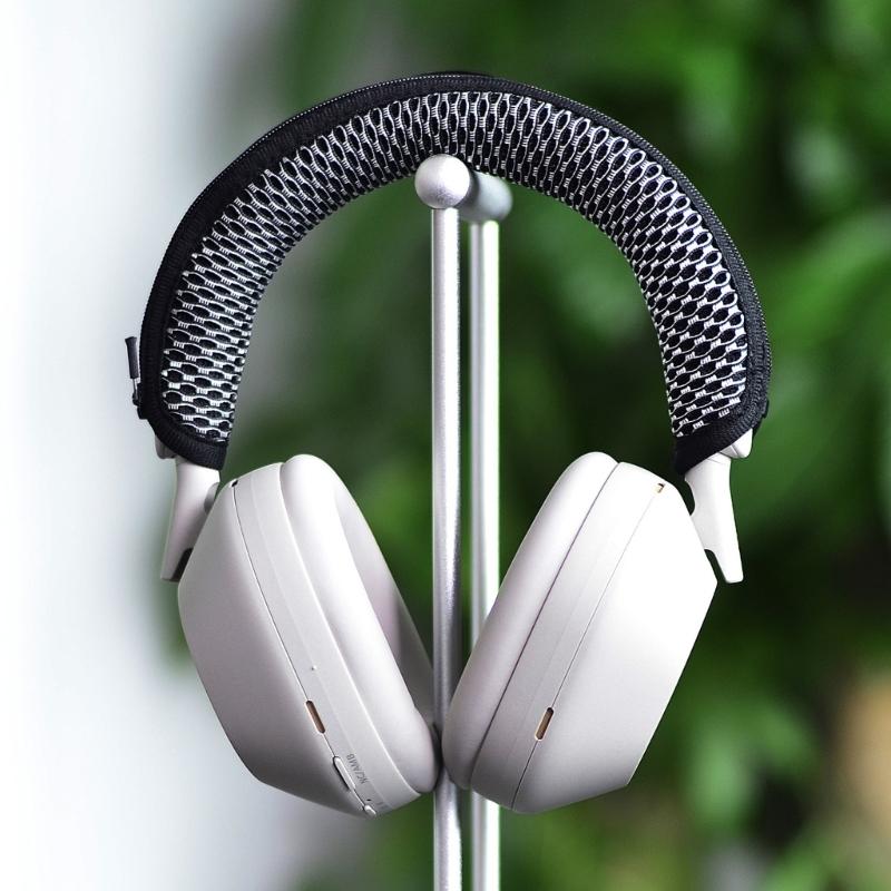 Washable Headband Cover Headband Cushion for 1000X Headphone Anti-dirt Sleeve Flexible Headbeam Cloth Cover Hook