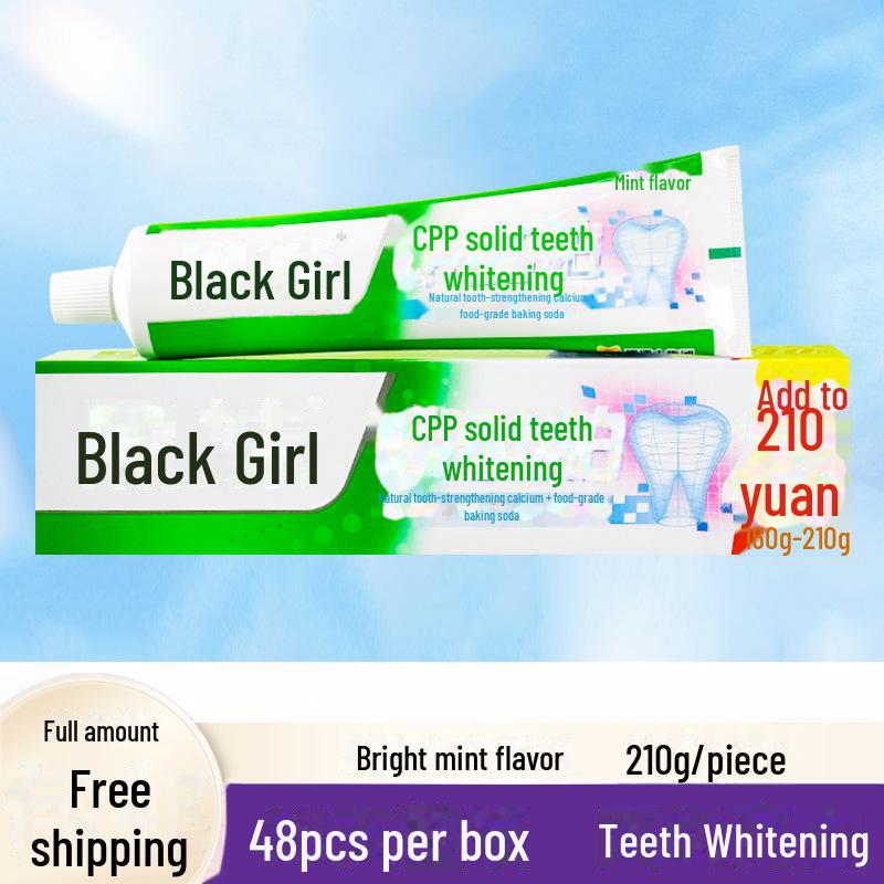 Heimei CPP Solid Tooth Calcium Toothpaste, 105g - Mint Flavor for Anti-Caries, Whitening, and Freshening, Suitable for Household Use by Men and Women.
