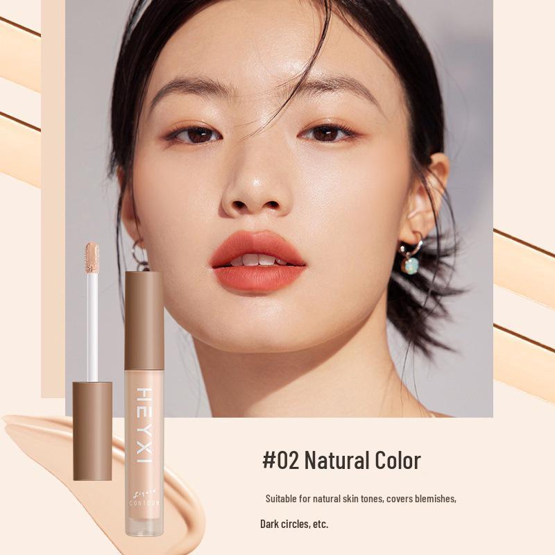 HEYXI Hanyuanxi Feuchtigkeitsspendender 4ML Concealer & Kontur: Langanhaltendes Make-up zur Abdeckung von Flecken, Akne, Narben & Augenringen.