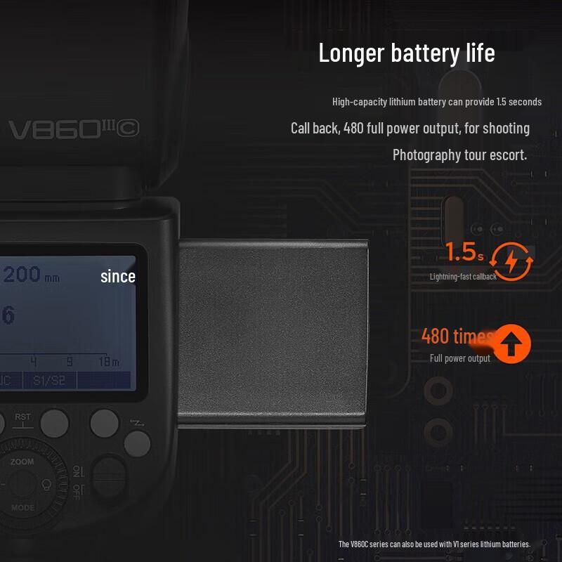 Godox V860III TTL Li-ion On-Camera Flash