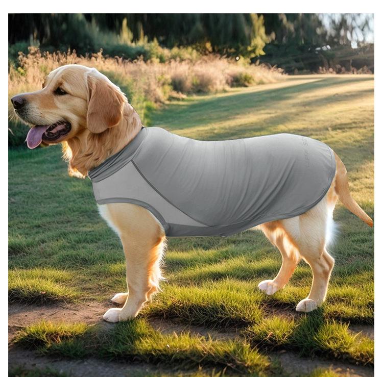 

Pet cool clothes dog clothes summer thin vest pet smaller than bear teddy medium and large dog T-shirt l 2.5-5kg