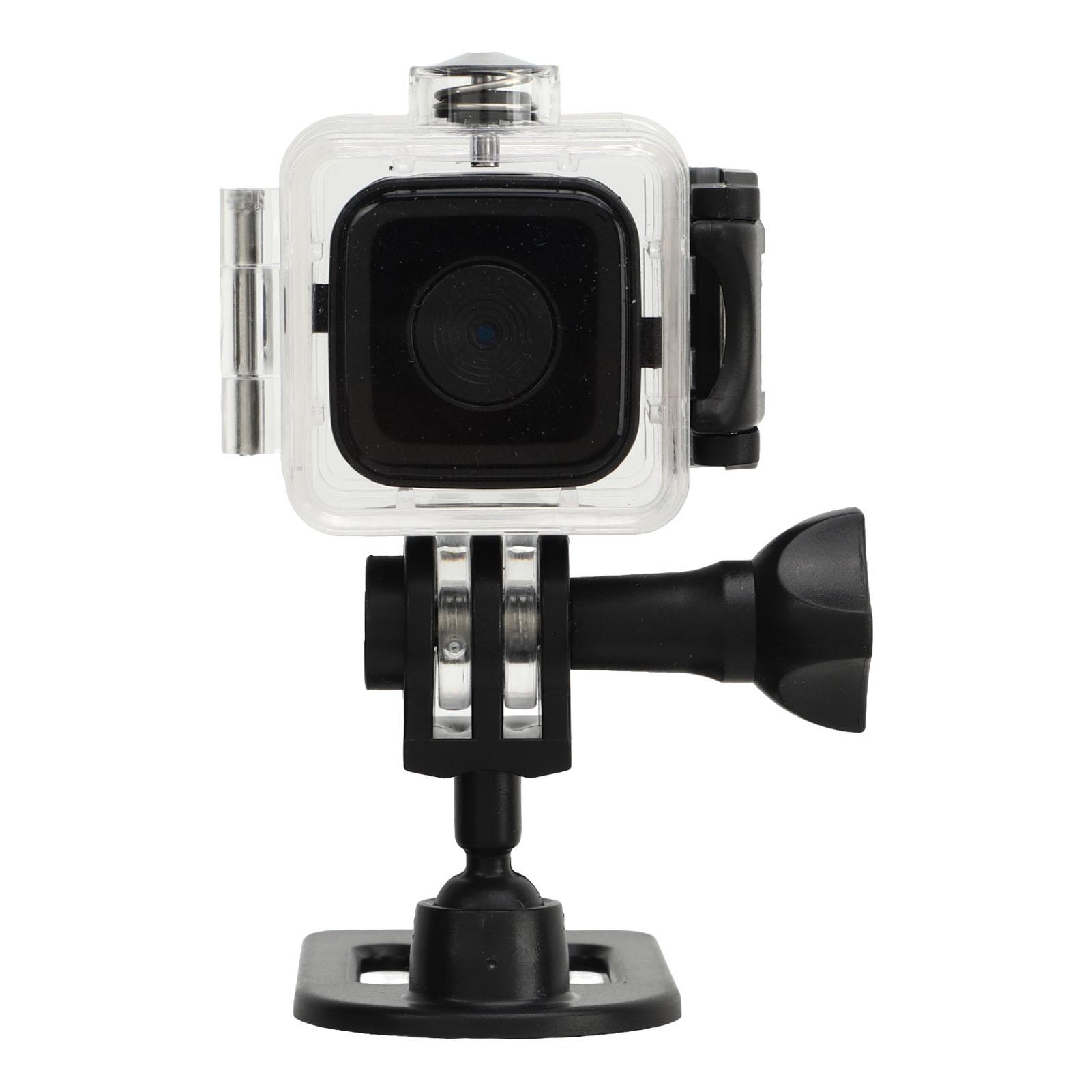 

Міні спортивна камера 1080P високої чіткості з нічним баченням та ширококутною камерою з водонепроникним корпусом для