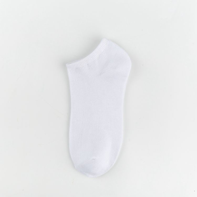 Men's Summer Cotton Invisible Socks Anti-Odor Sweat Absorbent Black, White, Gray Perfect for Sports Casual Wear