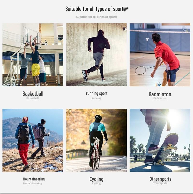 Unisex Honeycomb Anti-Collision Basketball Knee Pads - Professional Training Protective Gear