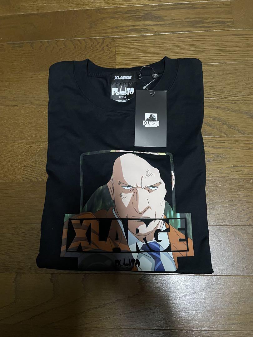 

[USED] XLARGE Blue Toe Collaboration T-Shirt Black