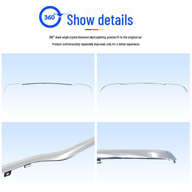 Mercedes-Benz E-Class Bumper & Door Decorative Strips: Anti-Collision for E200L, E300L, E320L