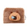 Portamonete Peluche Capibara Cartone Animato per Bambini