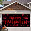 384. Halloween Garage Door Banner Background Cloth Banner Halloween Party Decoration