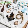 1pc Boat Ship's Anchor Shape Fondant Mold Silicone Paddle Wave Cake Mold DIY Cake Gum Paste Cupcake Chocolate Decorating Tool