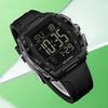 Men's Sports Electronic Watch Waterproof Countdown Calendar Night Light LED Digital Wristwatch