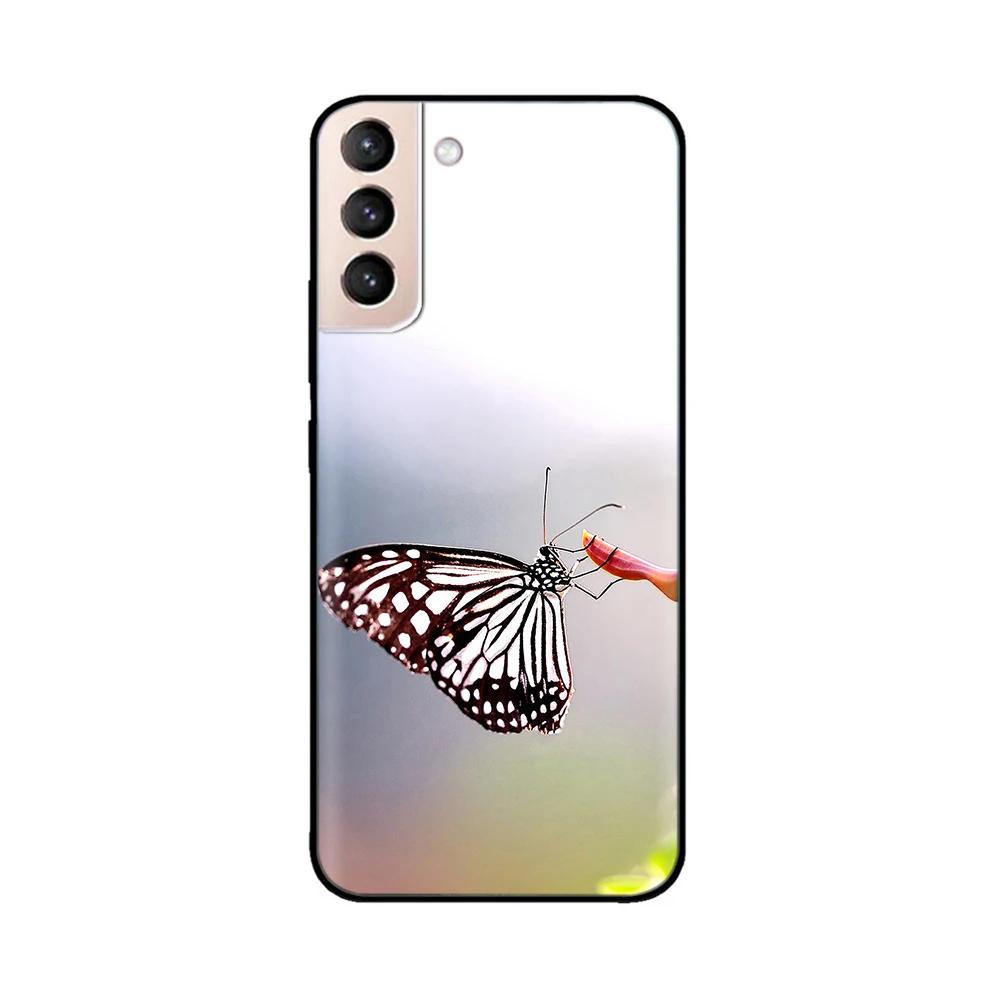 Silicone Case For Samsung Galaxy S21FE Case S21 Ultra 5G Soft TPU Phone Case S21 FE Fundas For Samsung S21 Plus s21+ S 21 Cover