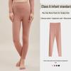 Dammode Höst/Vinter Varma Höga Midjeleggings: Hyaluronsyra, Sammetfodrad, Antibakteriell, Nude Magstöd