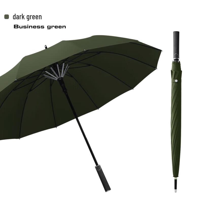 MAYDU M1155 12-Rib Windproof Automatic Long Handle Umbrella