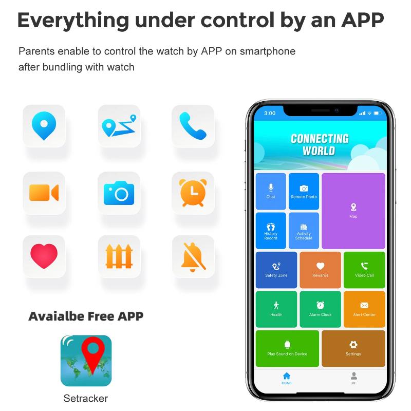 2025 New Smart Watch Kids 4G Phone WIFI LBS Tracker Location Games Video Call Alarm Clock Children Smartwatch Camera Boys Girls Gift