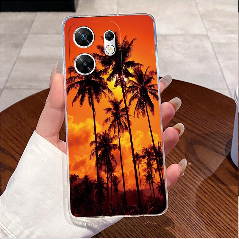 Phone Case For Infinix Zero 30 4G 5G Cute Love Rabbit Clear Silicone Soft TPU Back Cover For Infinix Zero30 X6731 X6731B Shell