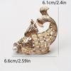 Koi Fish Brooch Pin With Electroplated Alloy For Fashionable Women And Men