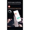 Smart ring monitors heart rate, blood oxygen, blood pressure, blood sugar, sleep, HRV health, step counting,  dad's gift, Valentine's Day gift